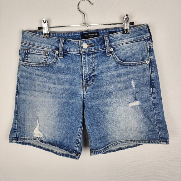 Lucky Brand The Roll Up Shorts 2/26 - Picture 1 of 4